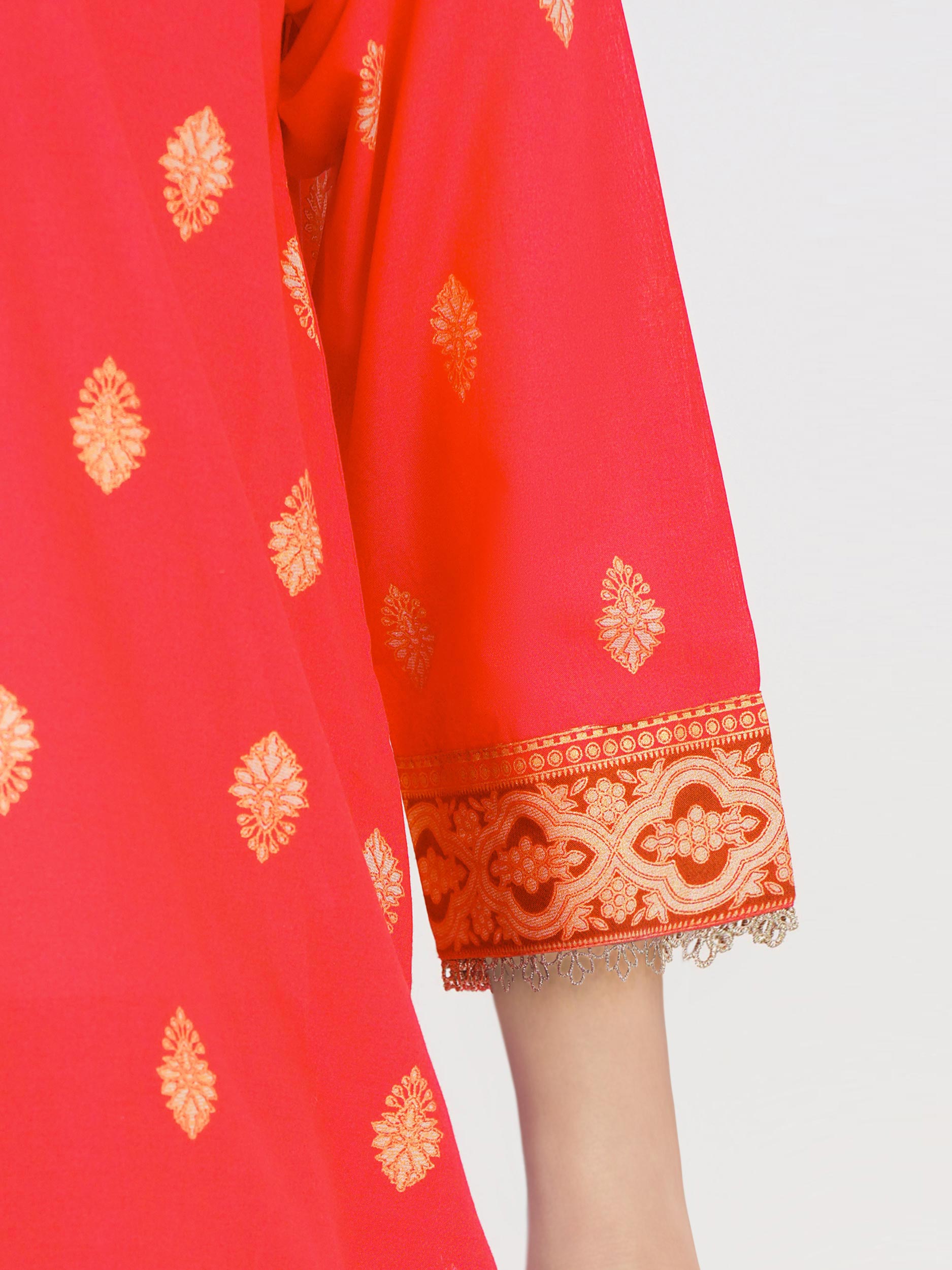 3 Piece Lawn Suit- Embroidered (Pret)
