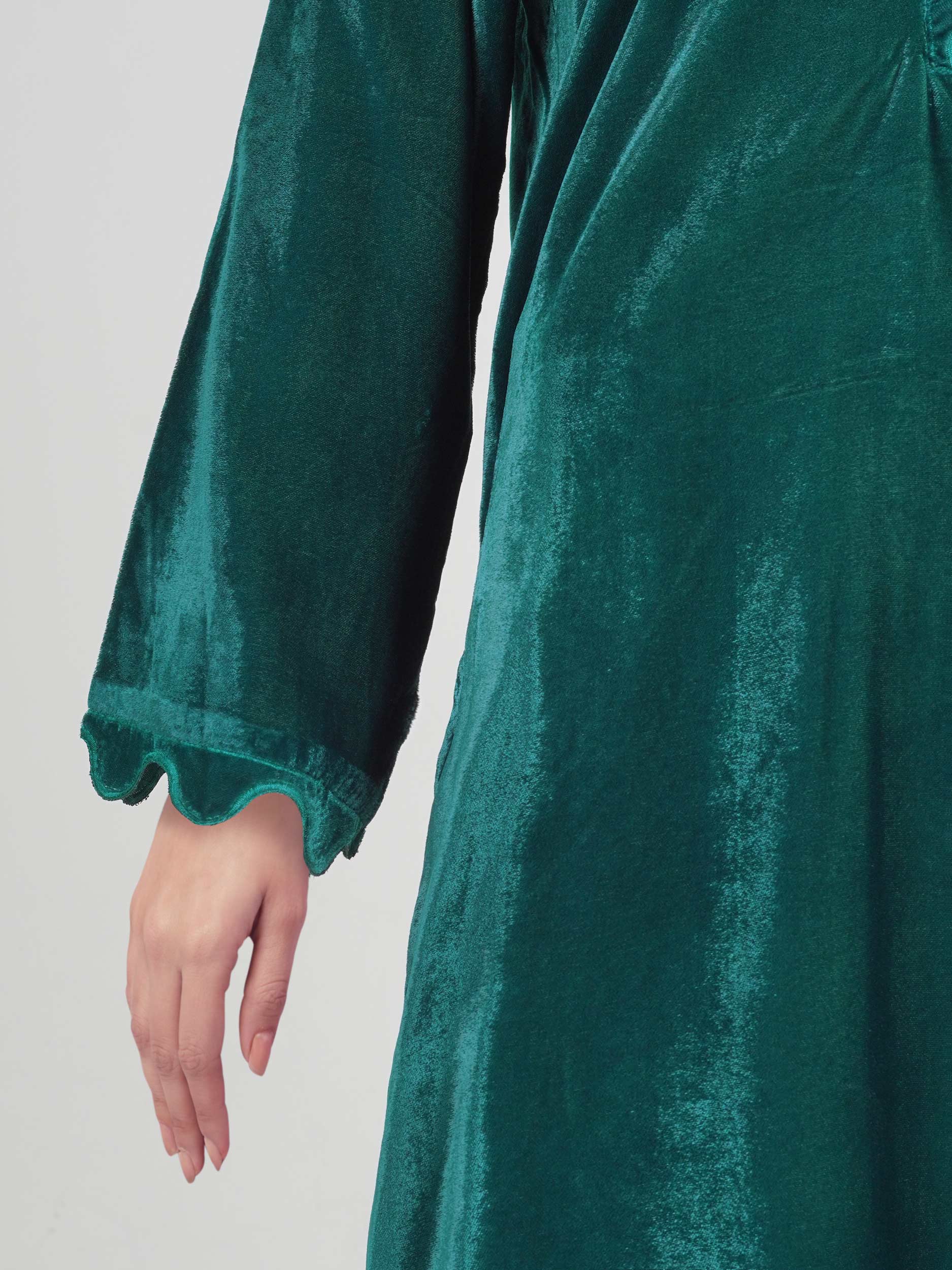 2 Piece Velvet Suit (Pret)