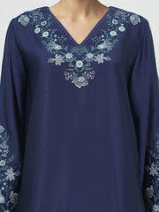 2 Piece Silk Suit- Embroidered (Pret)