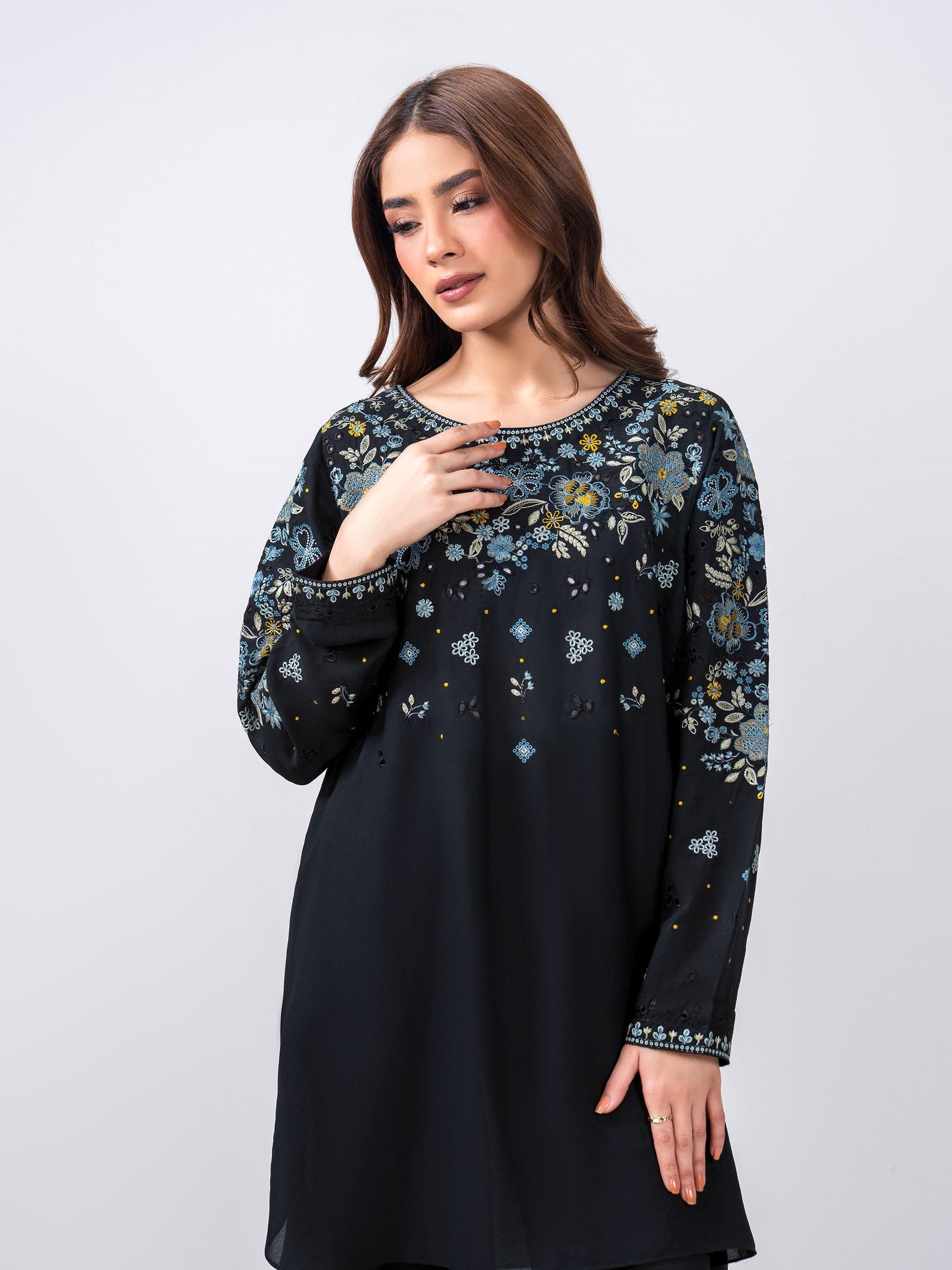 2 Piece Grip Suit- Embroidered (Pret)