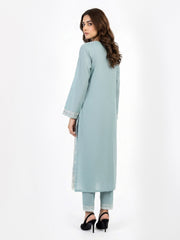 2 Piece Cotton Net Suit- Embroidered (Pret)