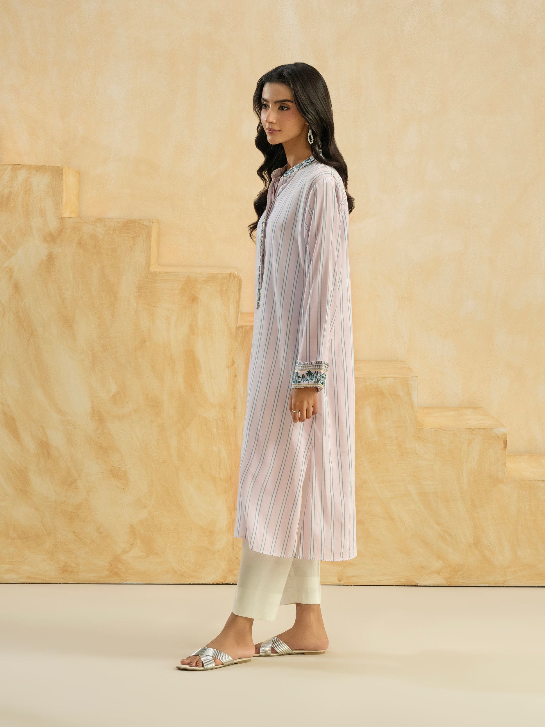 Yarn Dyed Shirt-Embroidered (Pret)