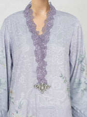 3 Piece Silk Suit- Embroidered (Pret)
