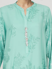 3 Piece Silk Suit (Pret)