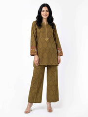 2 Piece Lawn Suit- Embroidered (Pret)