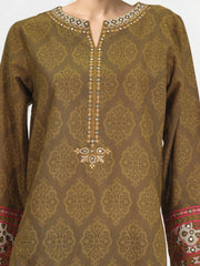 2 Piece Lawn Suit- Embroidered (Pret)