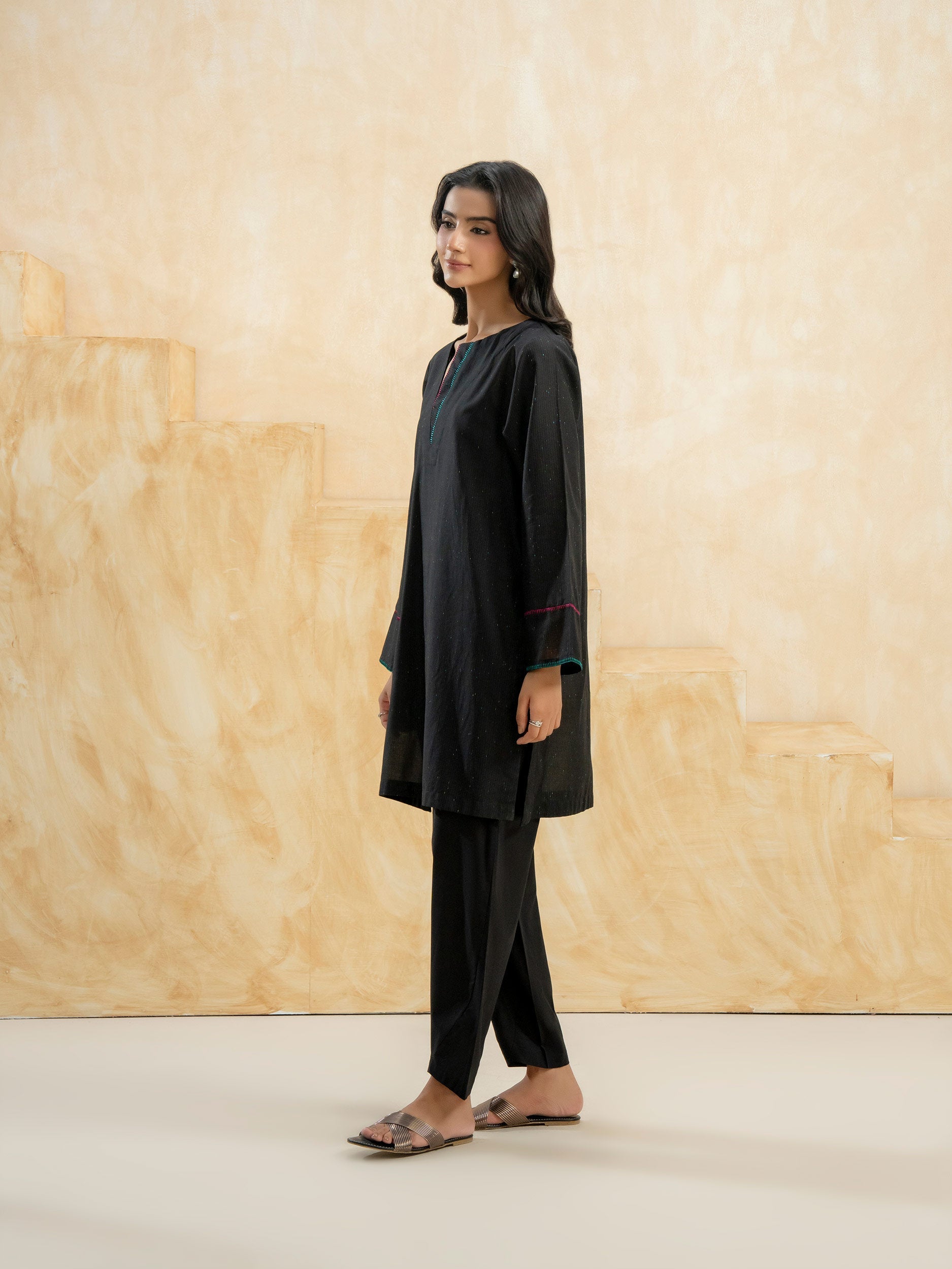 2 Piece Yarn Dyed Suit-Dyed (Pret)