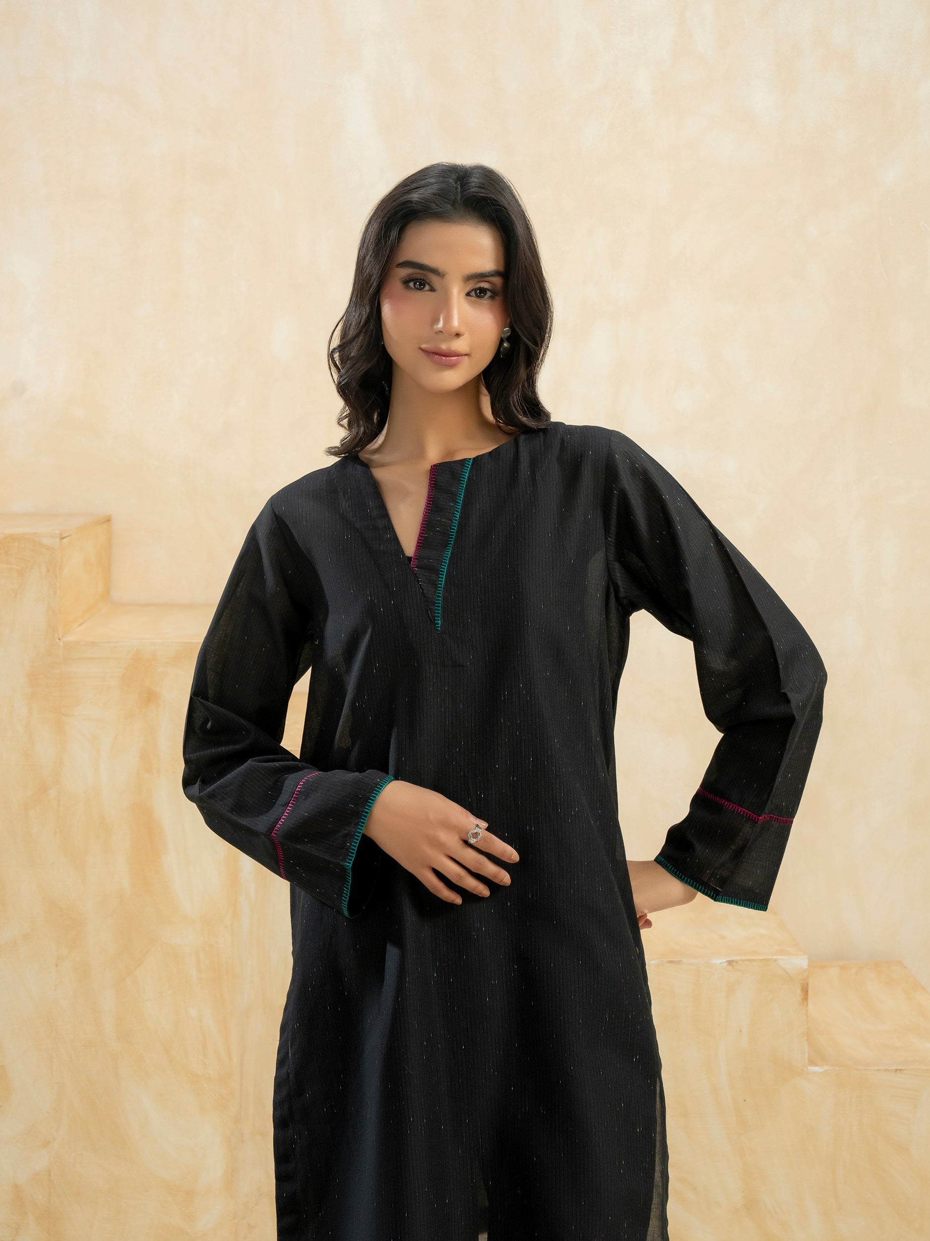 2 Piece Yarn Dyed Suit-Dyed (Pret)