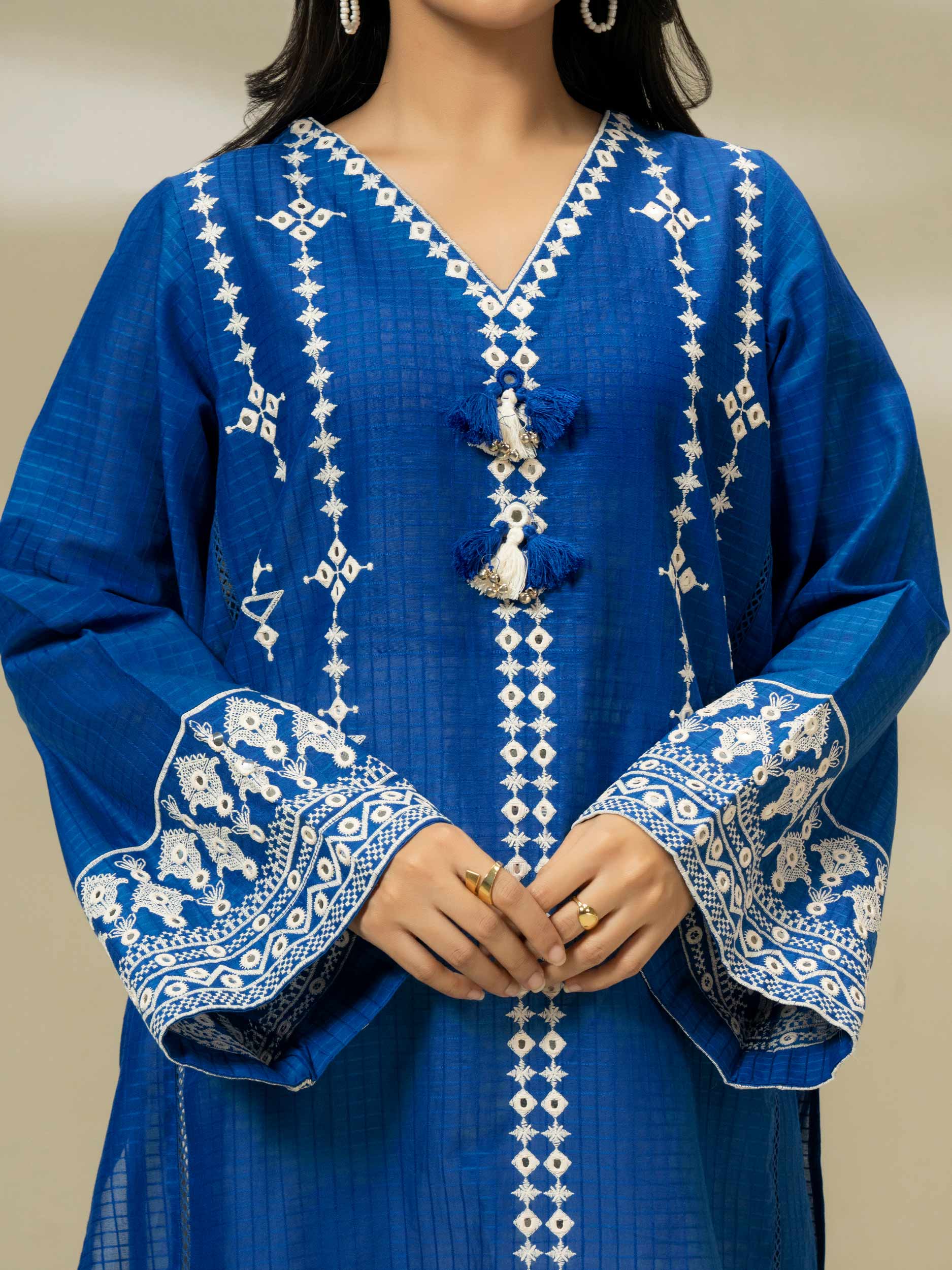 Lawn Kurti-Embroidered (Pret)