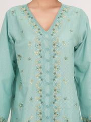 Lawn Kurti- Embroidered (Pret)