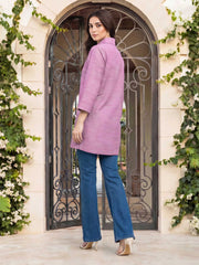 Yarn Dyed Kurti- Embroidered (Pret)