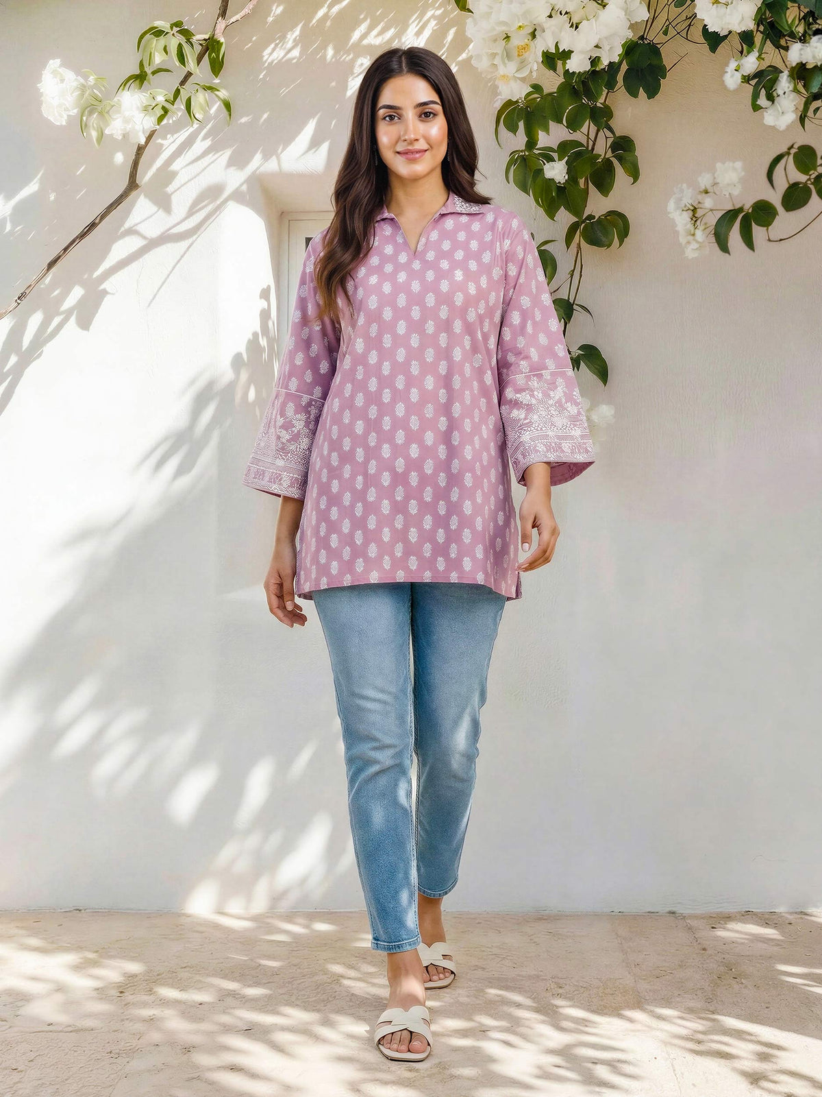 Lawn Kurti- Embroidered (Pret)