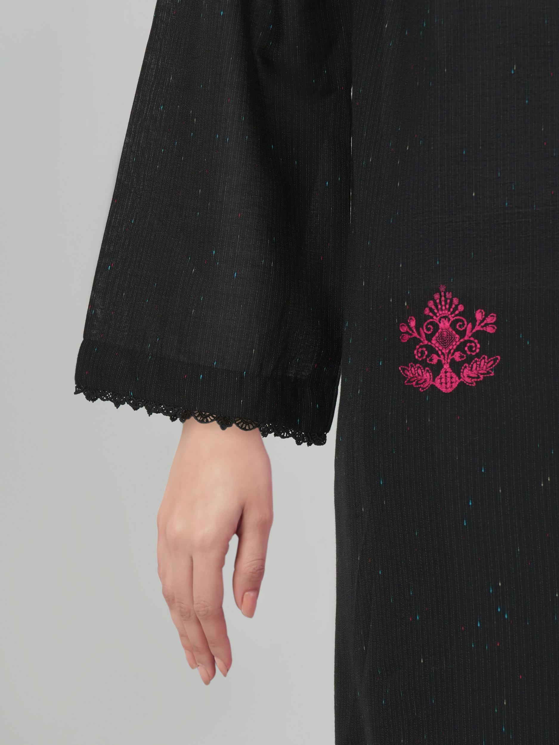 Yarn Dyed Shirt- Embroidered (Pret)