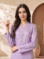2 Piece Silk Suit- Embellished (Pret)