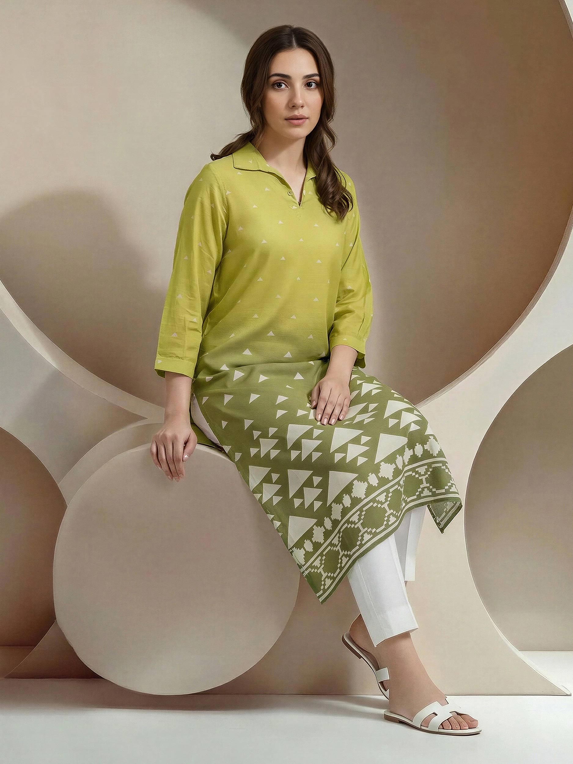 Viscose Lawn Shirt (Pret)