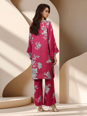 2 Piece Silk Suit- Embellished (Pret)