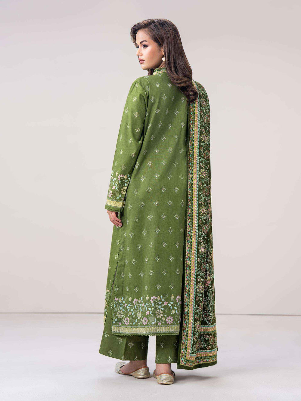 3 Piece Khaddar Suit (Pret)