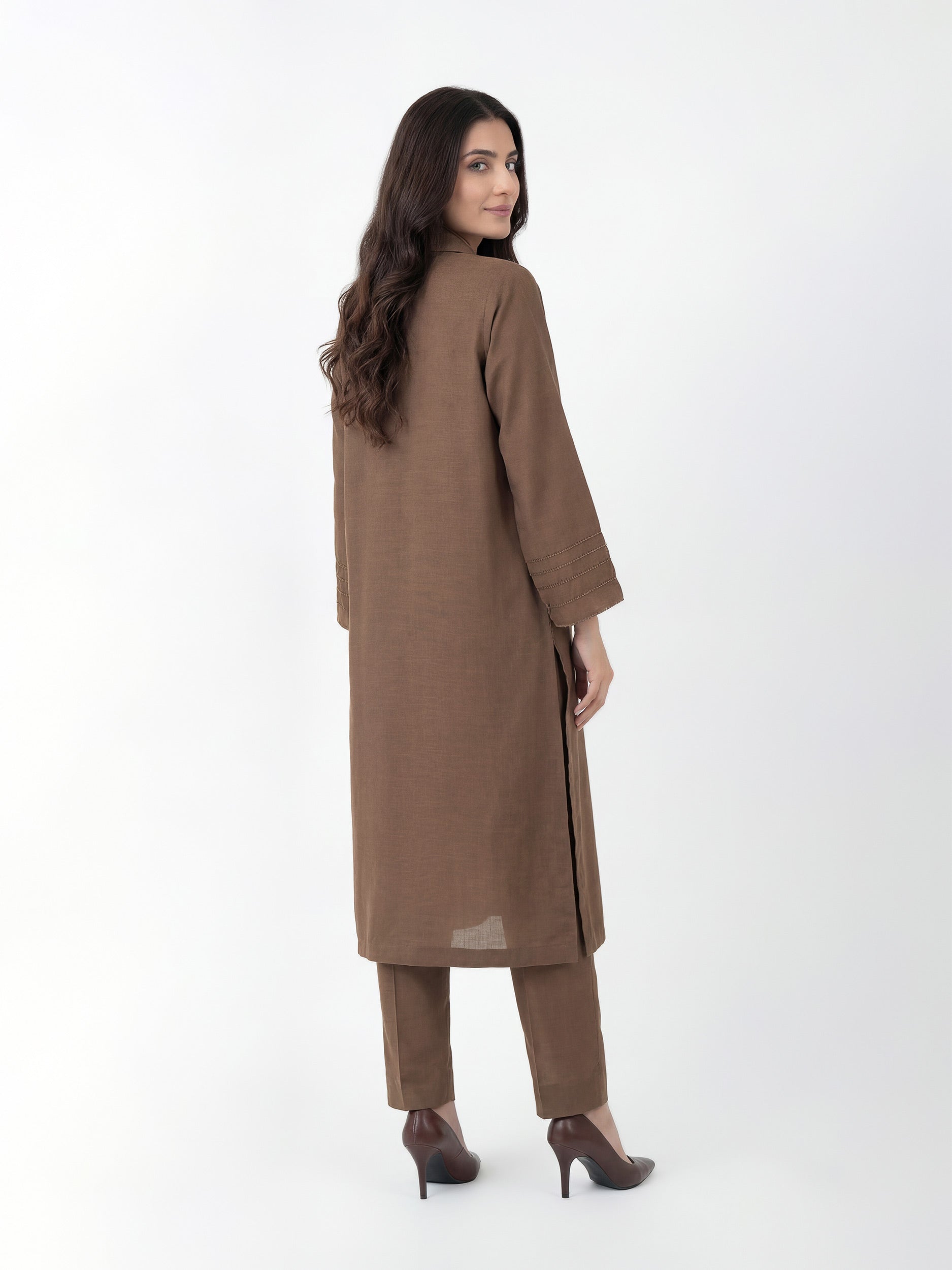 2 Piece Yarn Dyed Suit (Pret)