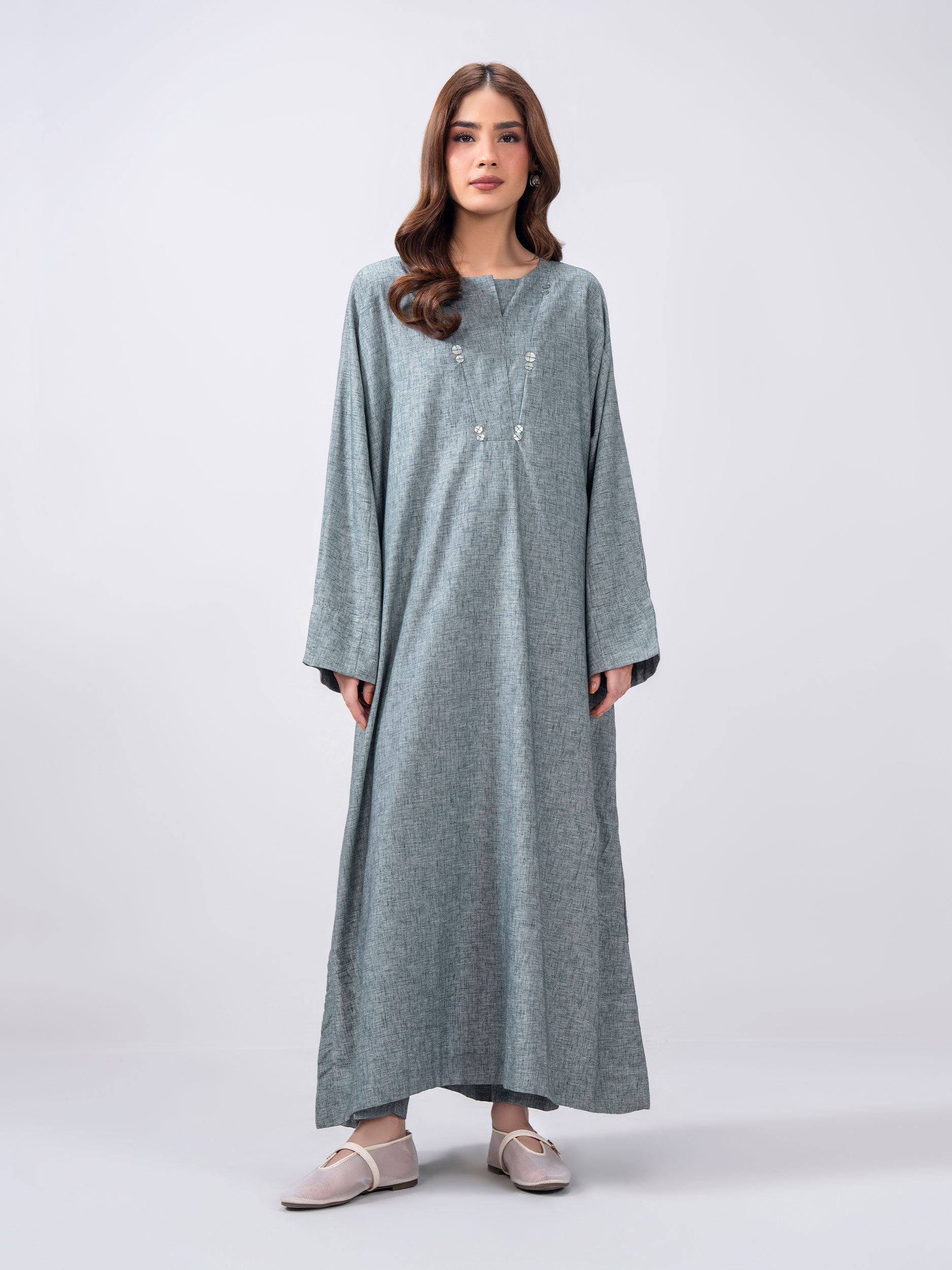 2 Piece Yarn Dyed Suit (Pret)