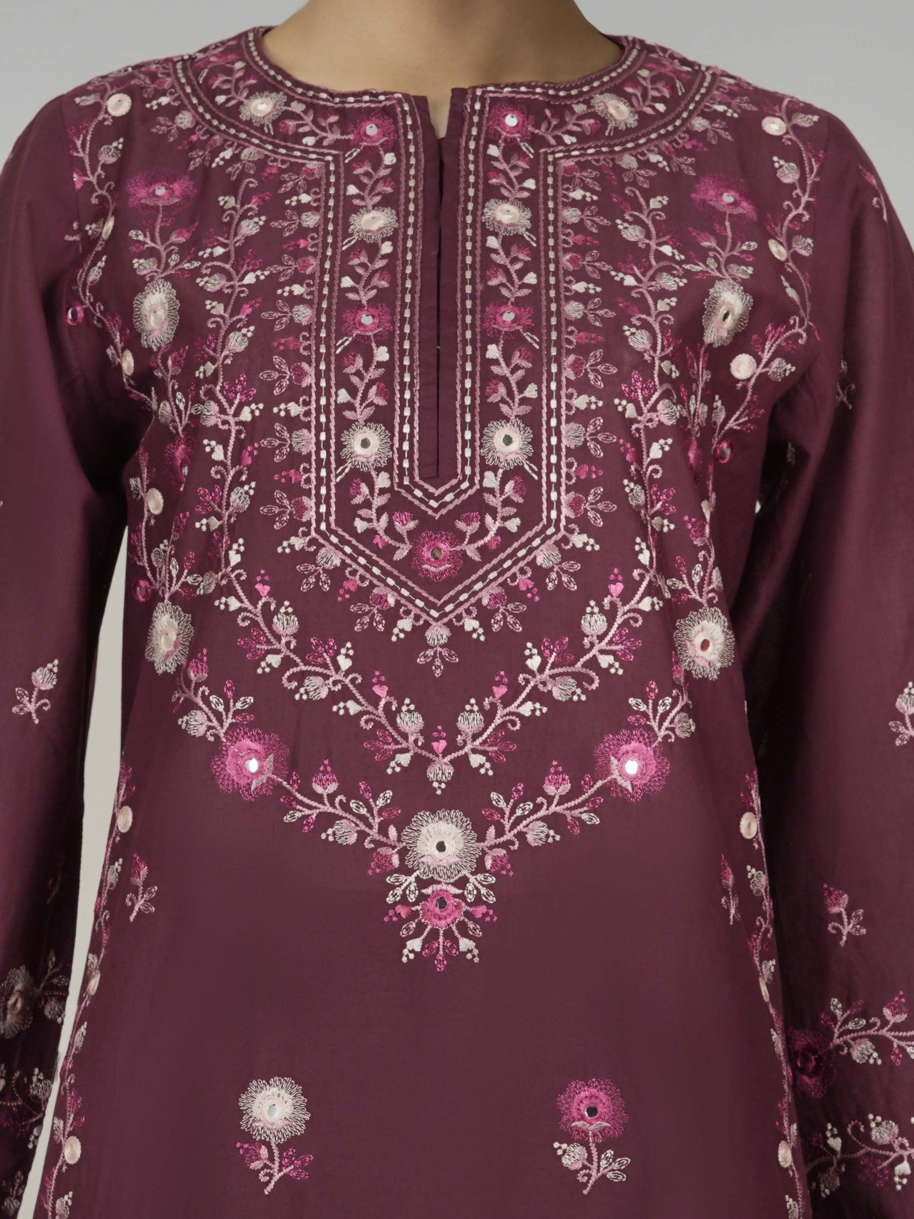 3 Piece Lawn Suit- Embroidered (Pret)