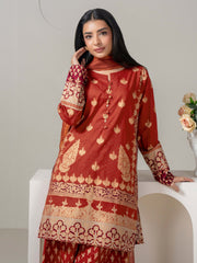 3 Piece Lawn Suit-Paste Print (Pret)