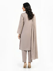 3-Piece Yarn Dyed Suit-Embroidered (Pret)