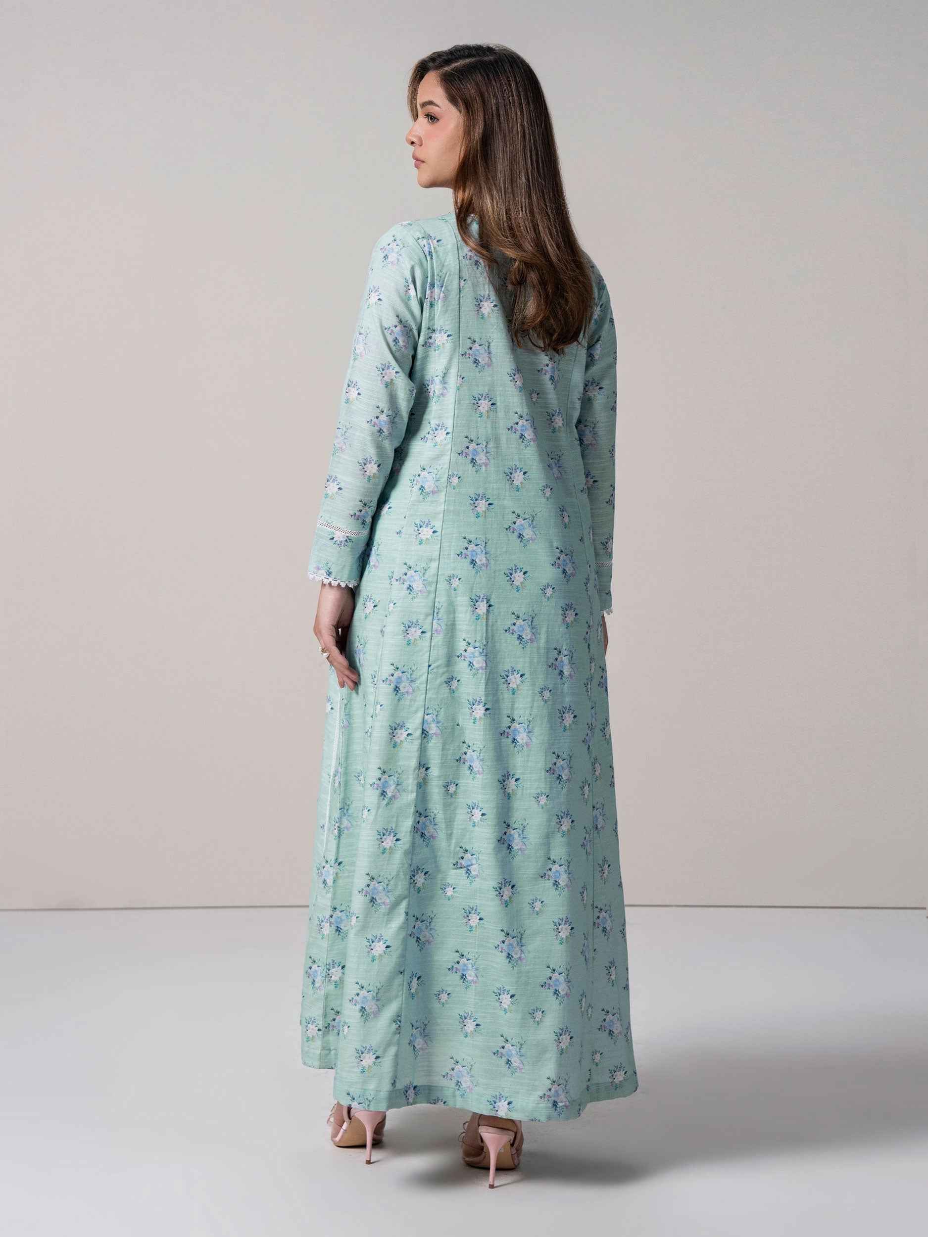 2 Piece Slub Khaddar Shirt (Pret)