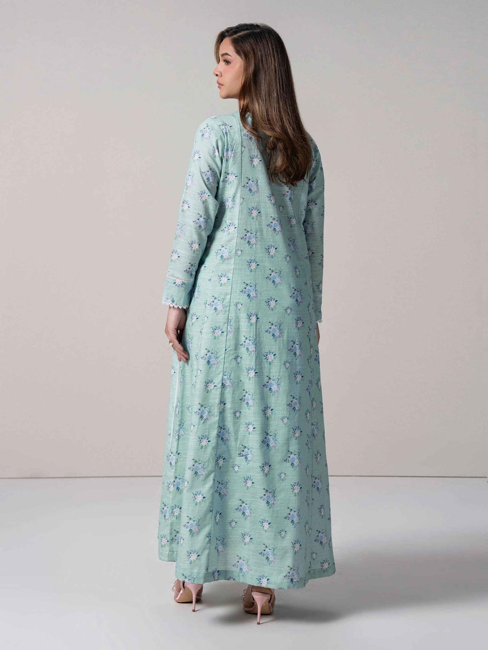 2 Piece Slub Khaddar Shirt (Pret)