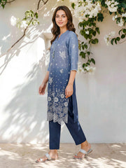 2 Piece Lawn Suit- Embroidered (Pret)