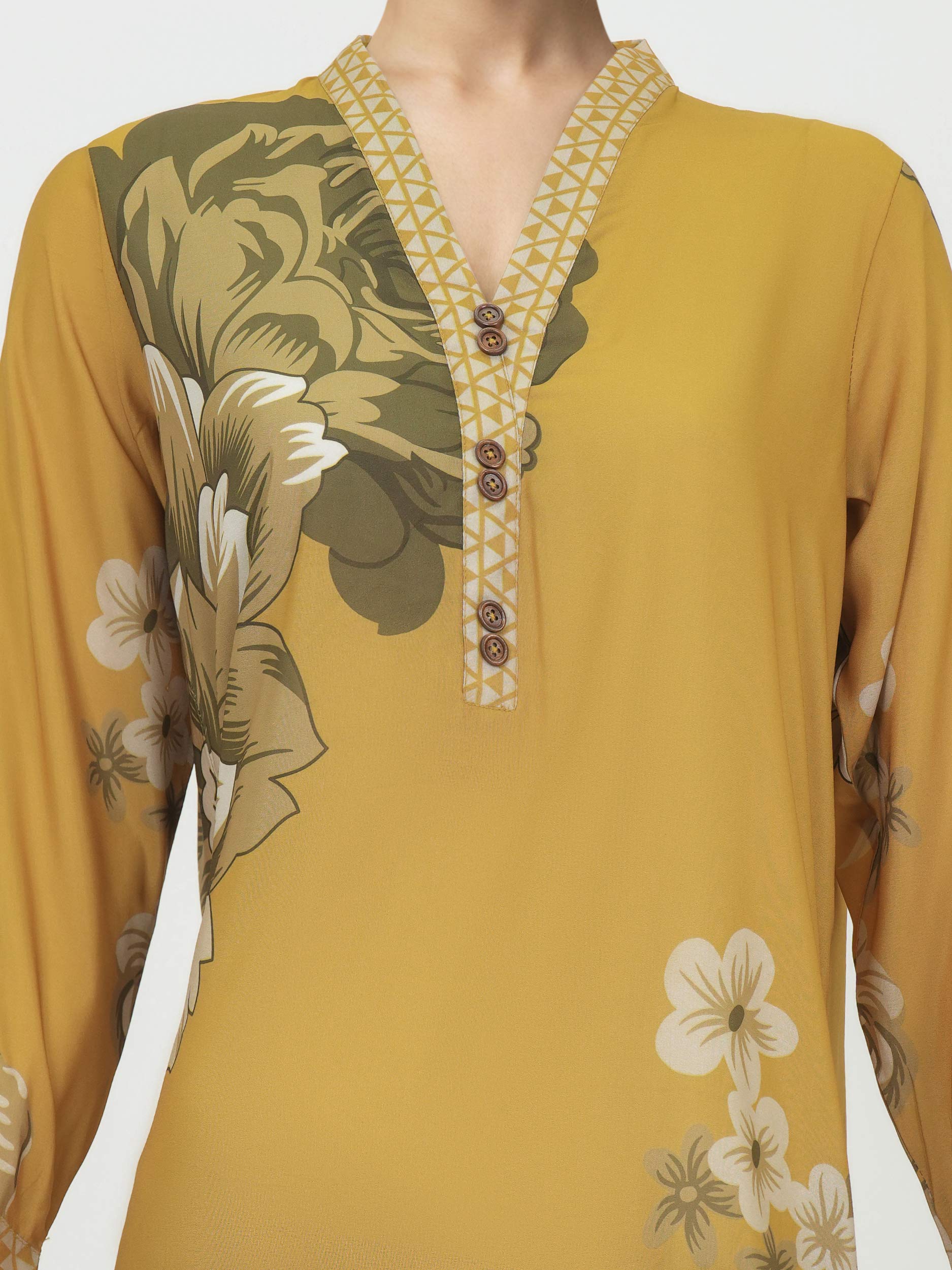 2 Piece Poly Lawn Suit (Pret)