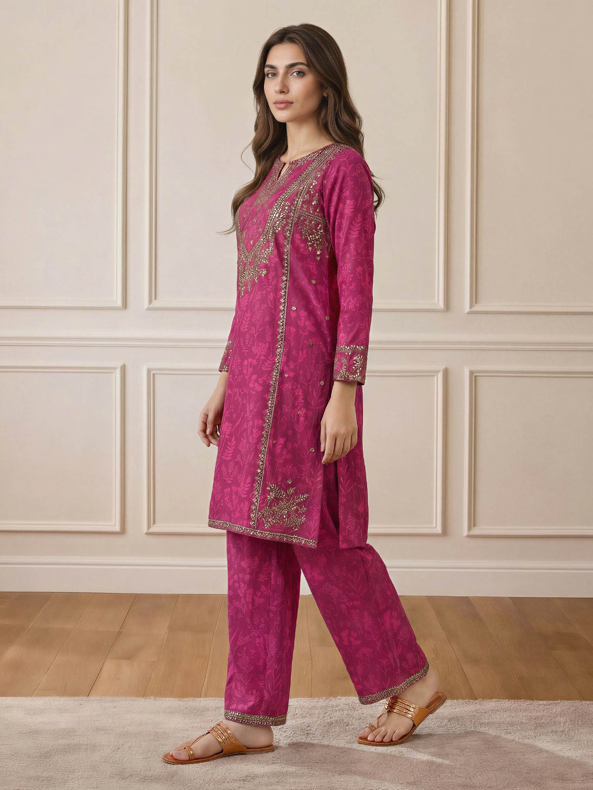 2 Piece Lawn Suit- Embroidered (Pret)