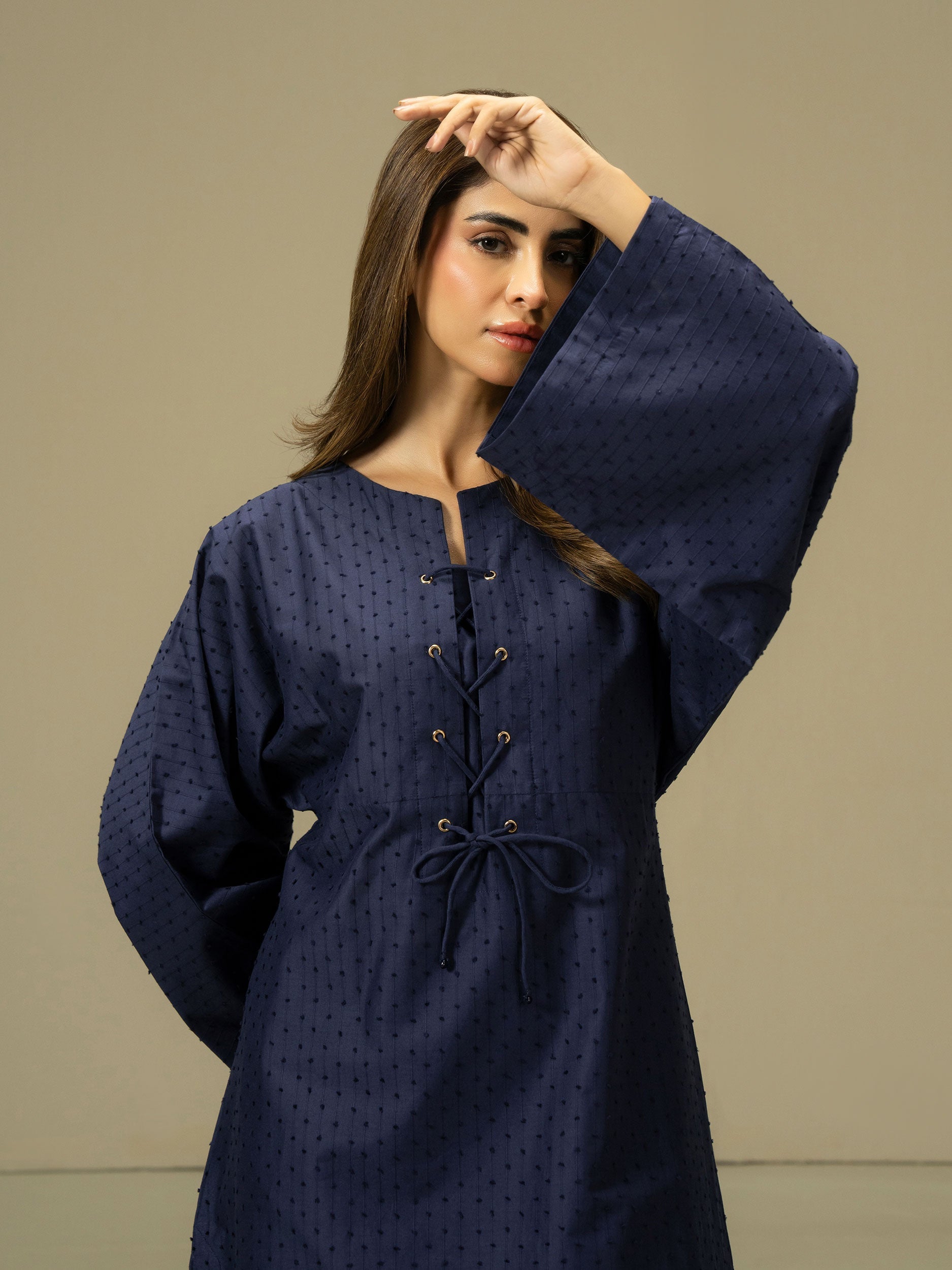 2 Piece Lawn Suit-Dyed (Pret)