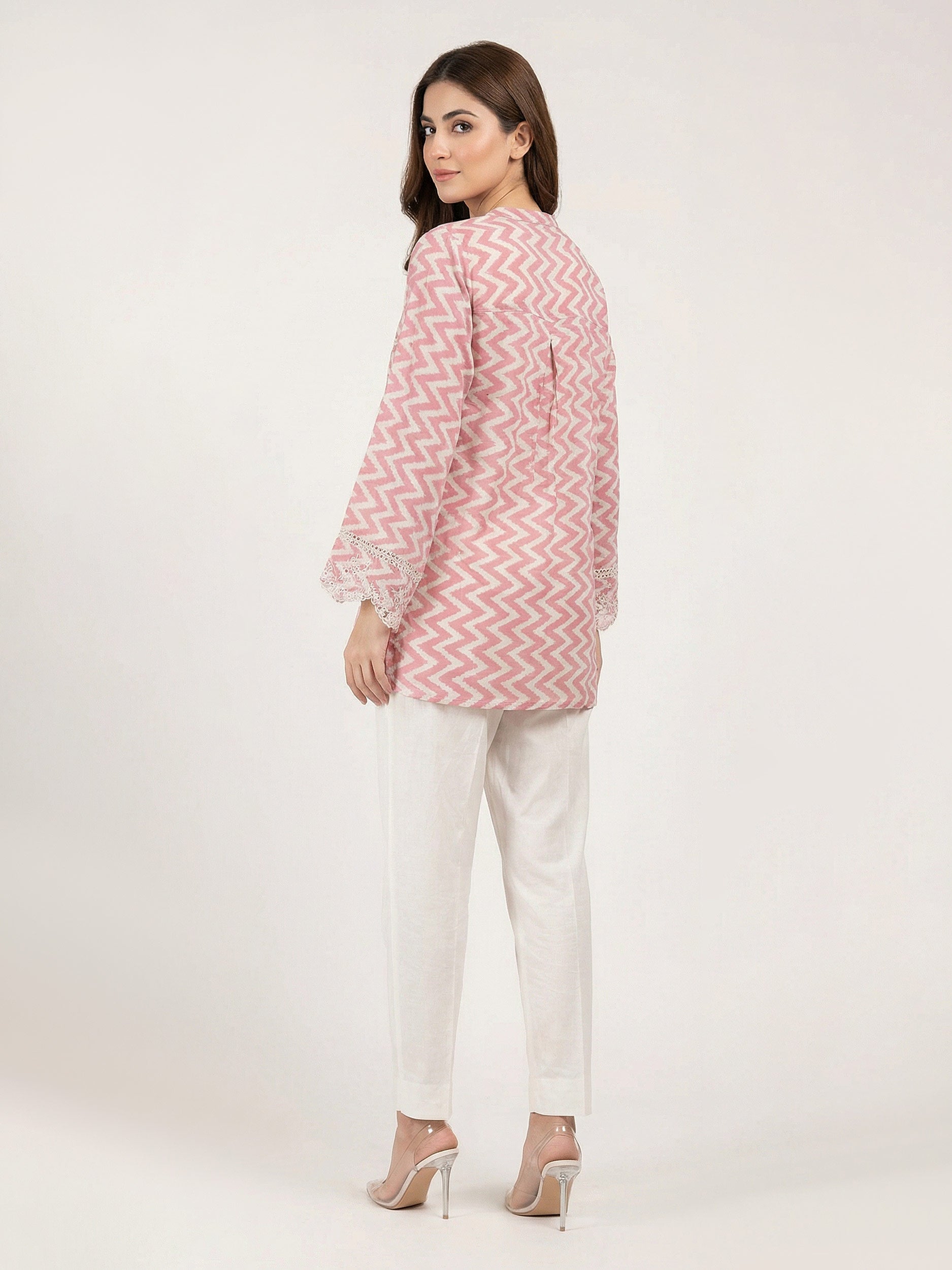 Viscose Kurti- Embroidered (Pret)