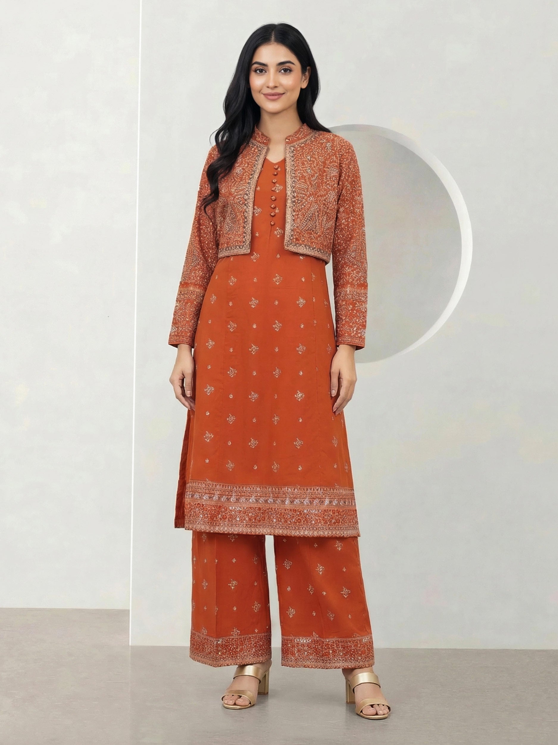 2 Piece Lawn Suit (Pret)