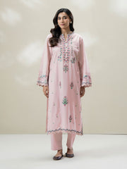 2-Piece Cambric Suit-Embroidered (Pret)