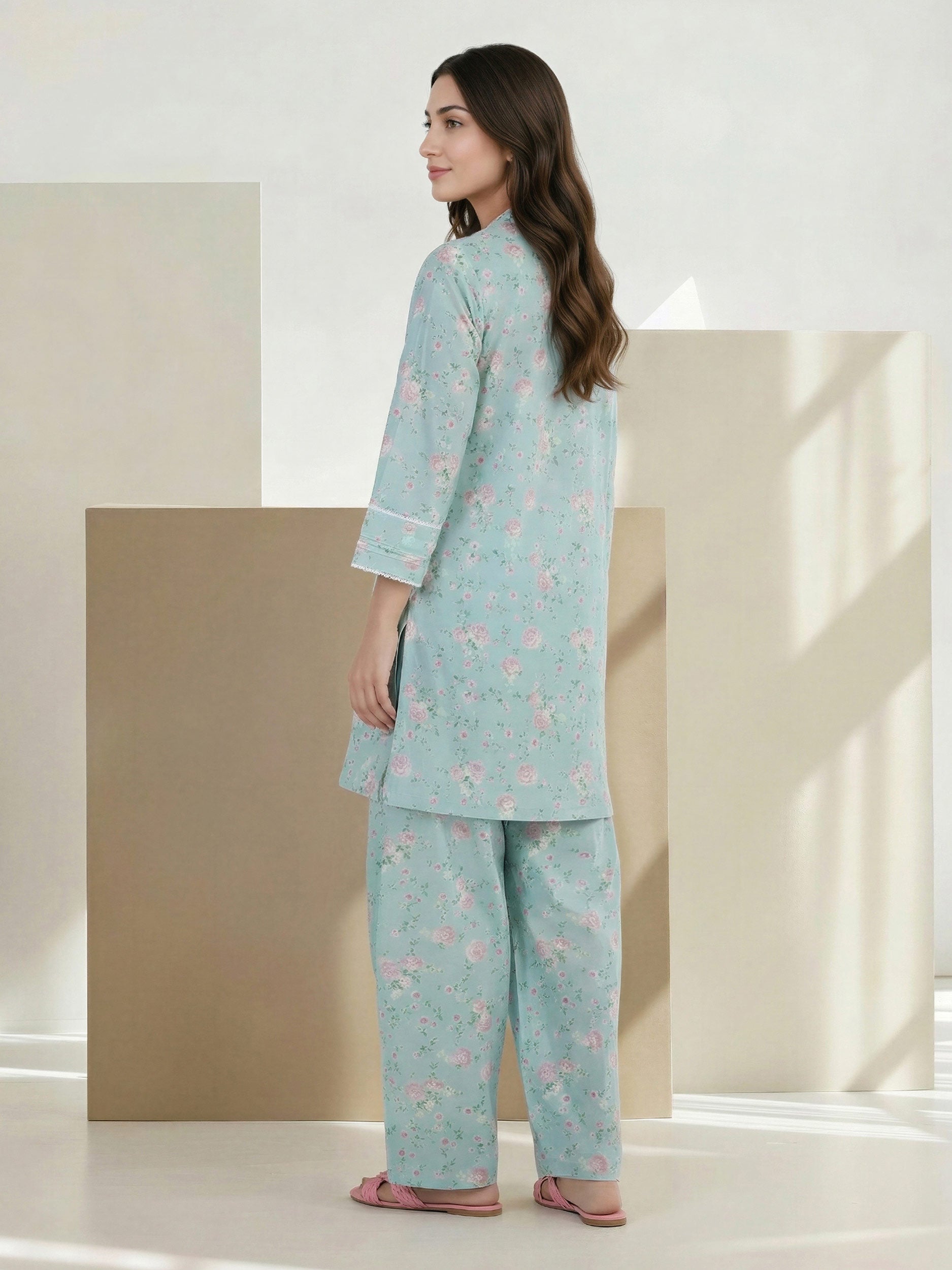 2 Piece Lawn Suit (Pret)