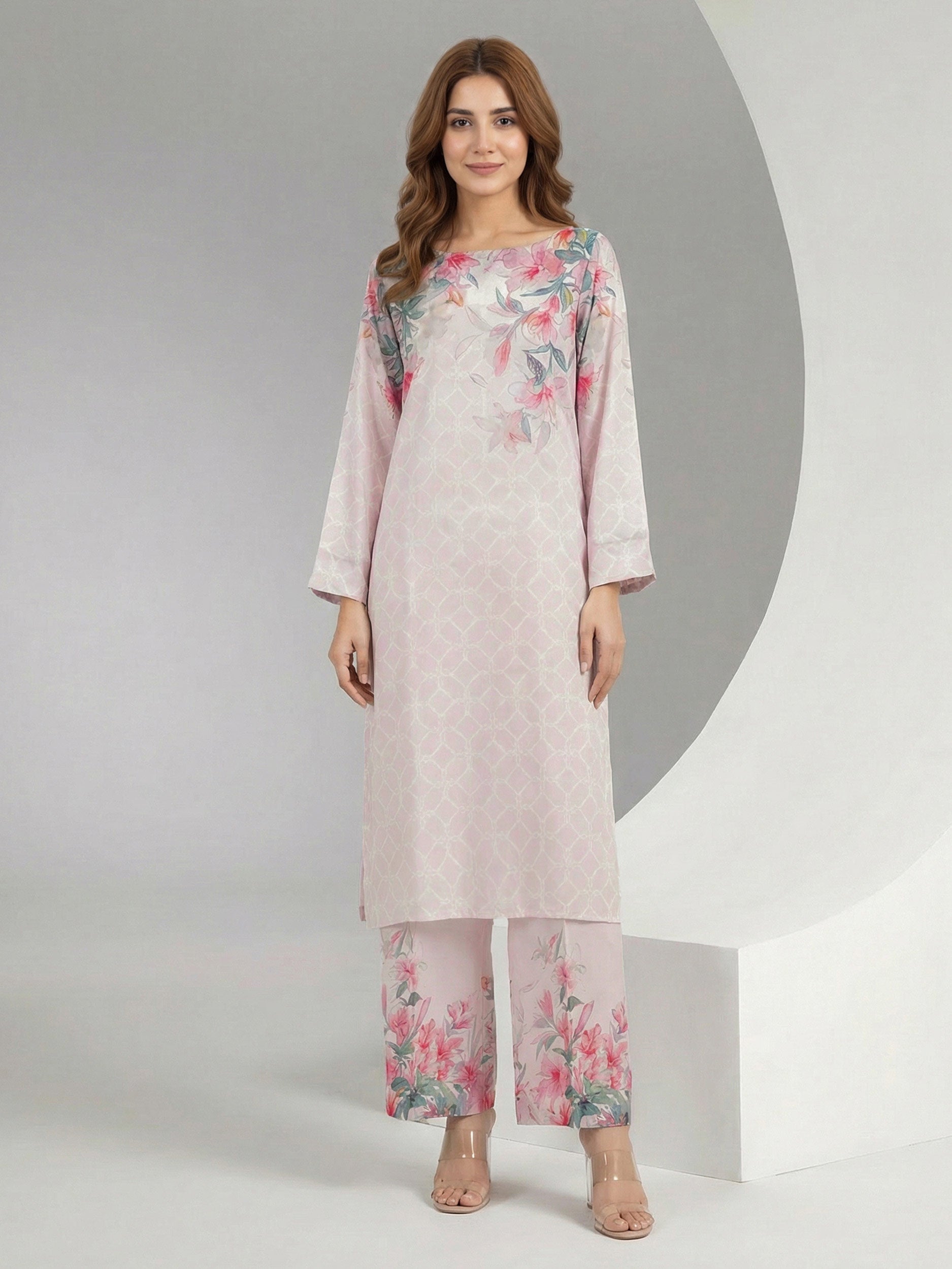 2 Piece Viscose Suit (Pret)