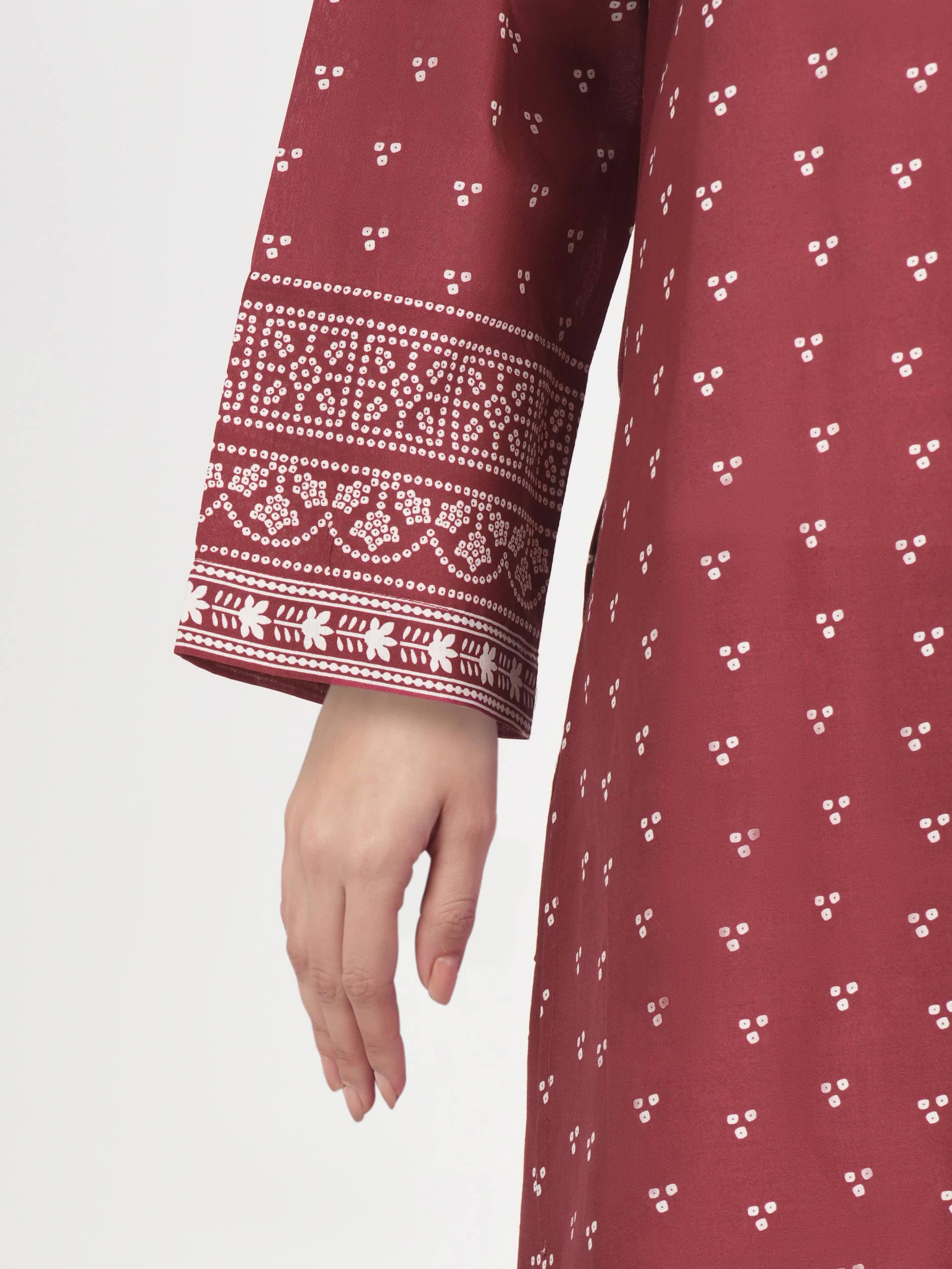 3 Piece Lawn Suit- Embroidered (Pret)