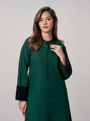 2 Piece Khaddar Suit- Embroidered (Pret)