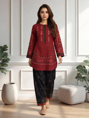 2 Piece Lawn Suit (Pret)