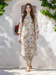 2 Piece Lawn Suit (Pret)