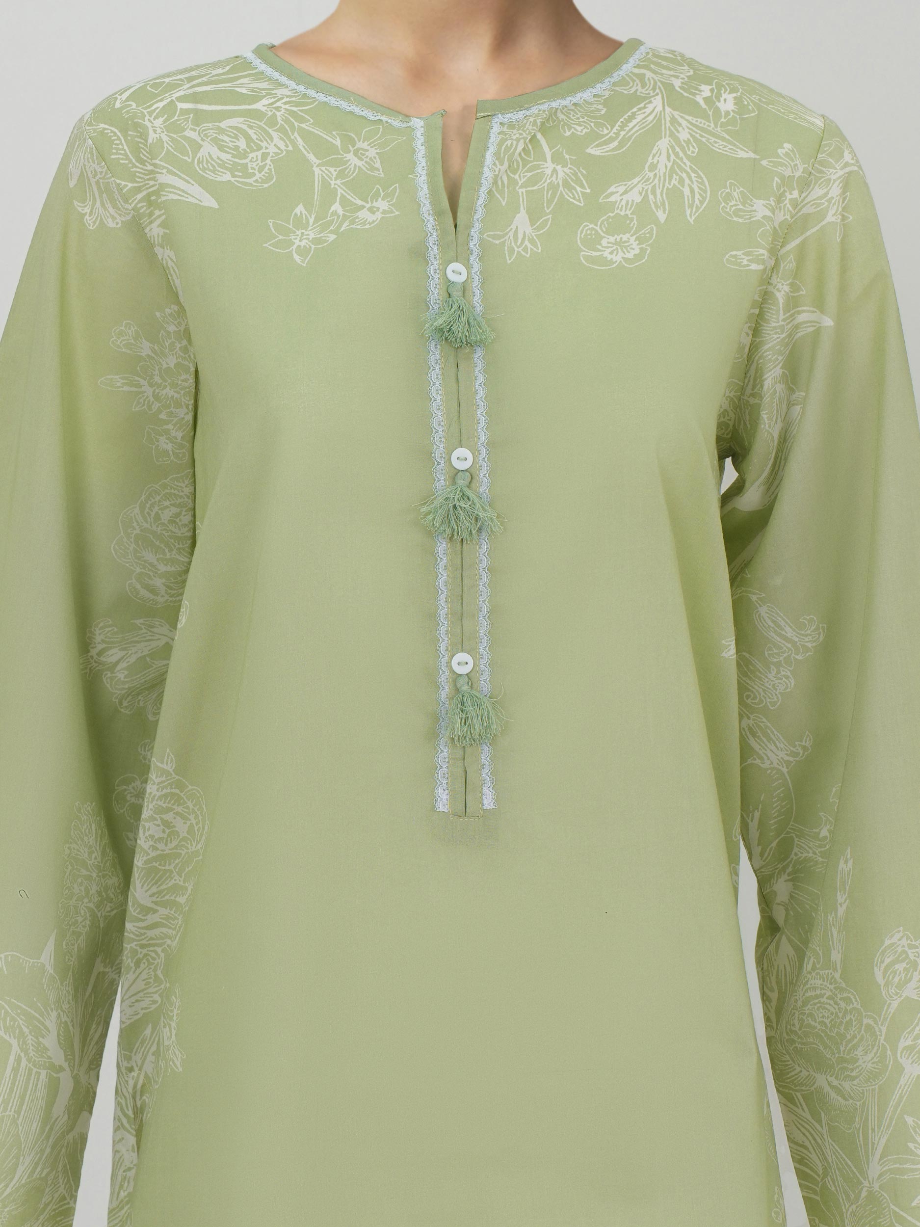2 Piece Premium Lawn Suit (Pret)