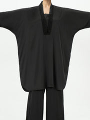 2 Piece Silk Suit- Embellished (Pret)