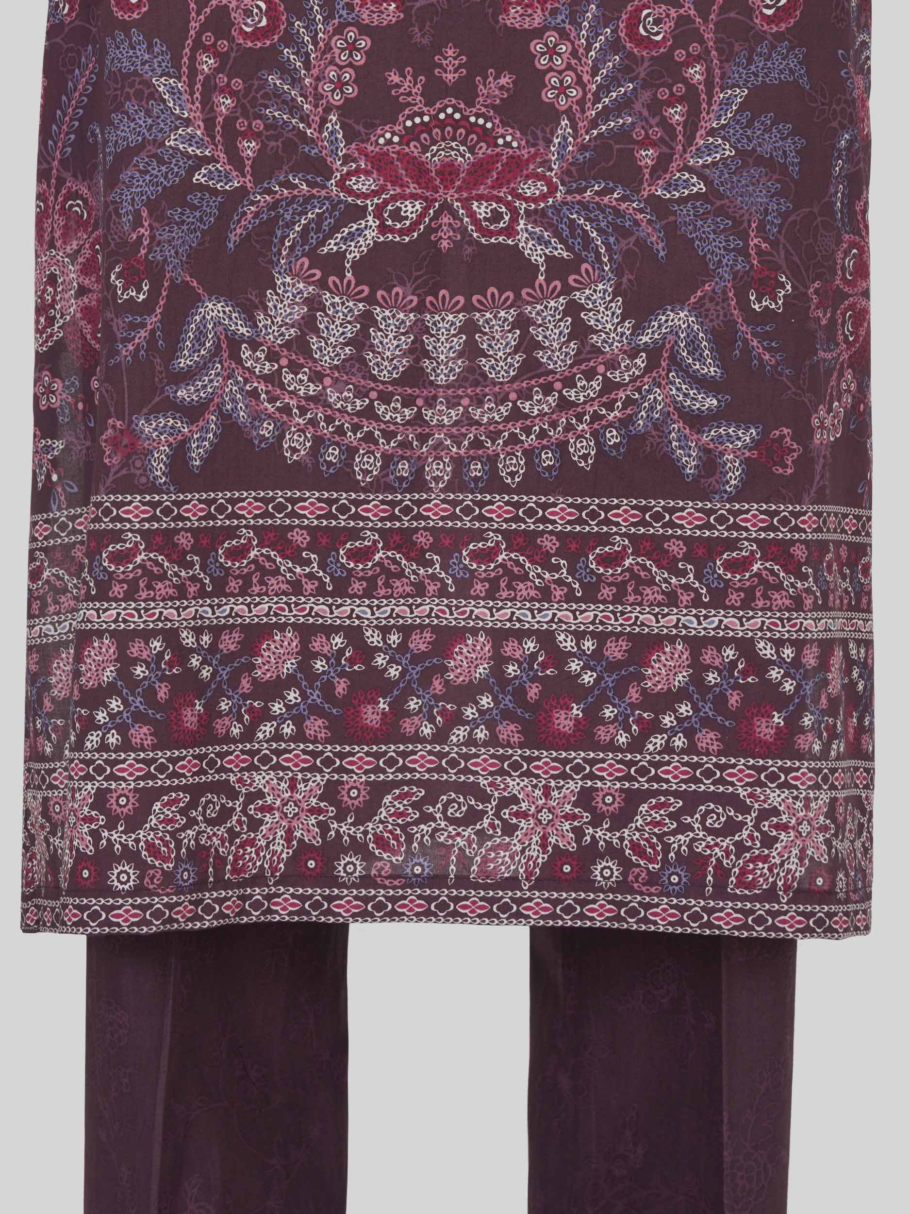 3 Piece Lawn Suit- Embroidered (Pret)