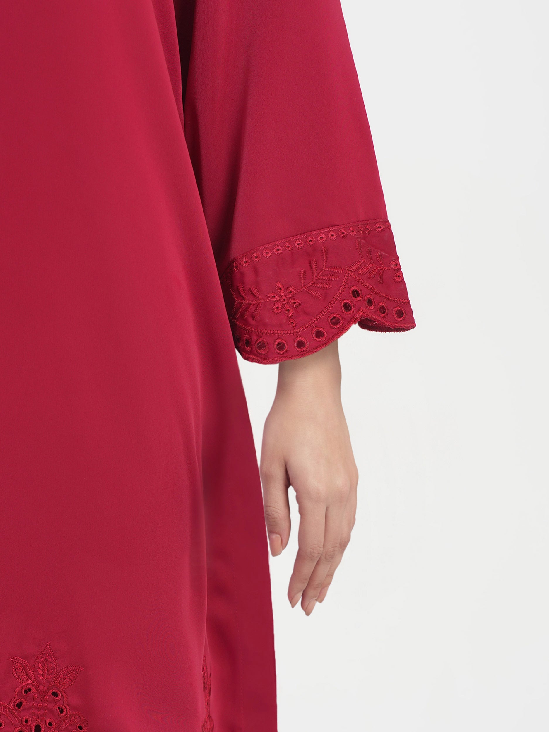 2 Piece Premium Silk Suit- Embroidered (Pret)