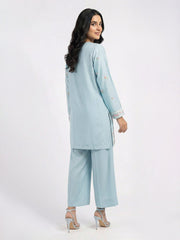 2 Piece Silk Suit- Embroidered (Pret)