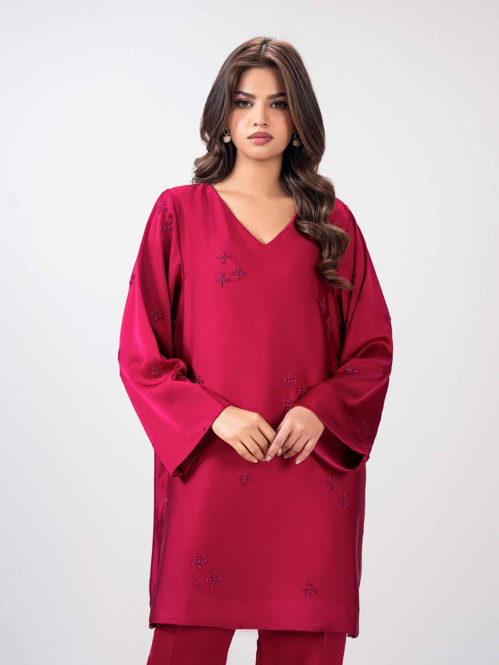 2 Piece Premium Silk- Embellished (Pret)