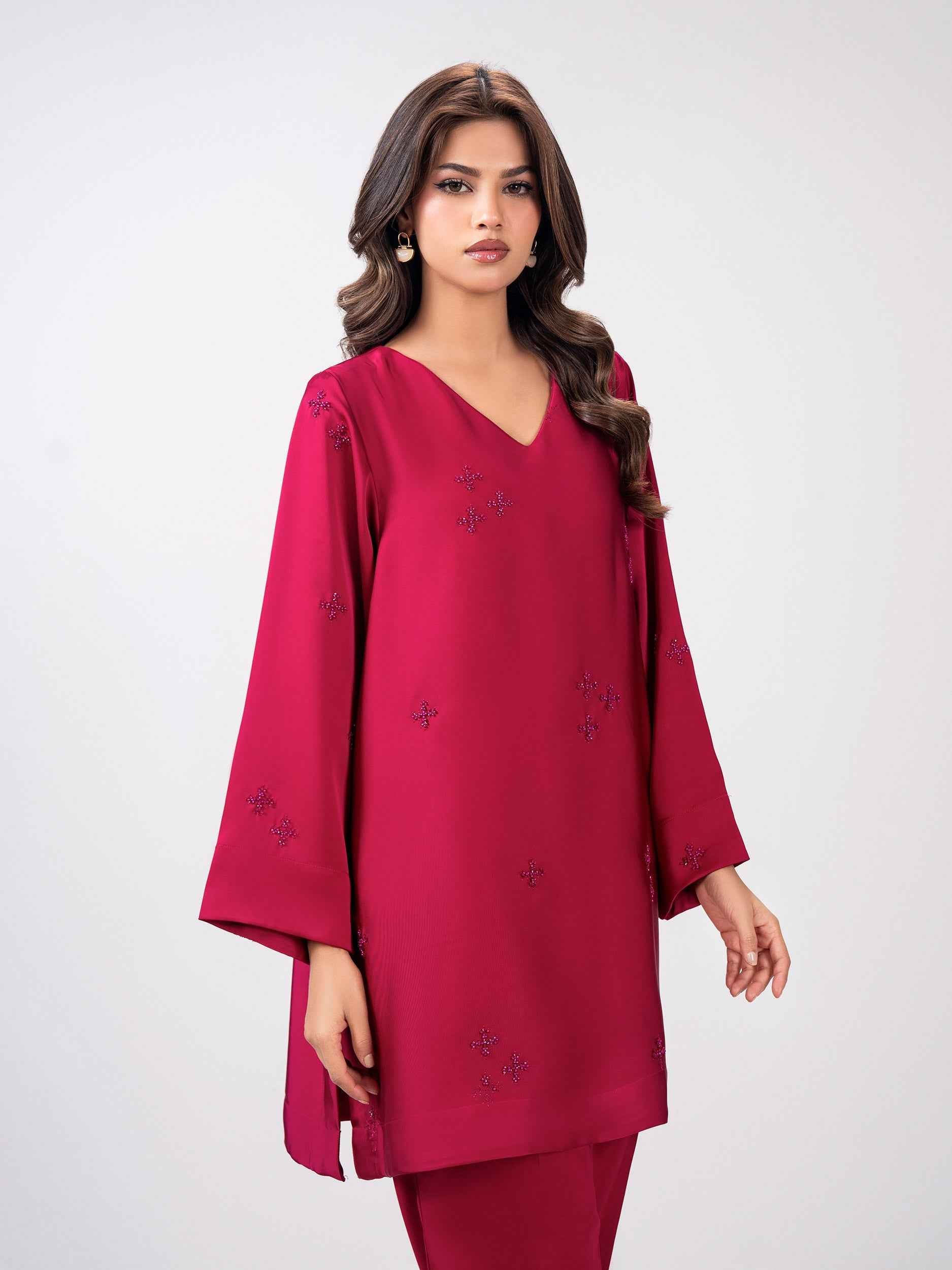 2 Piece Premium Silk- Embellished (Pret)