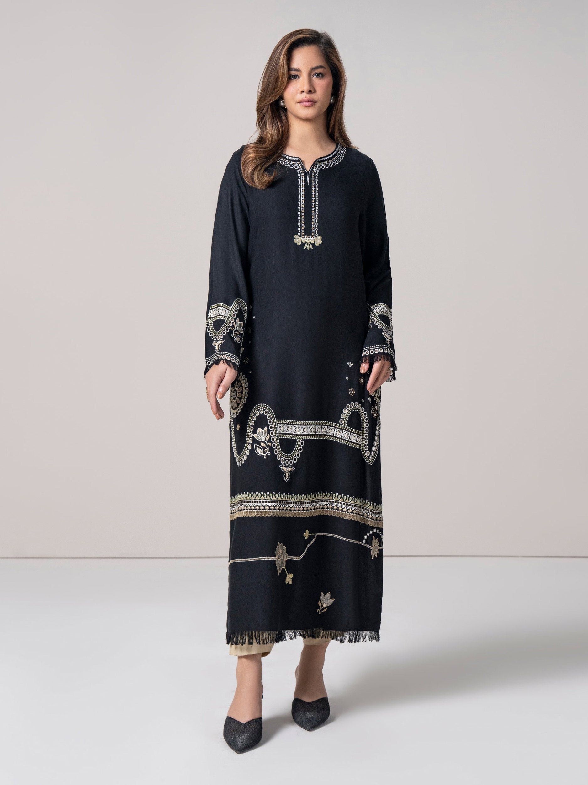 Marina Shirt- Embroidered ( Pret)