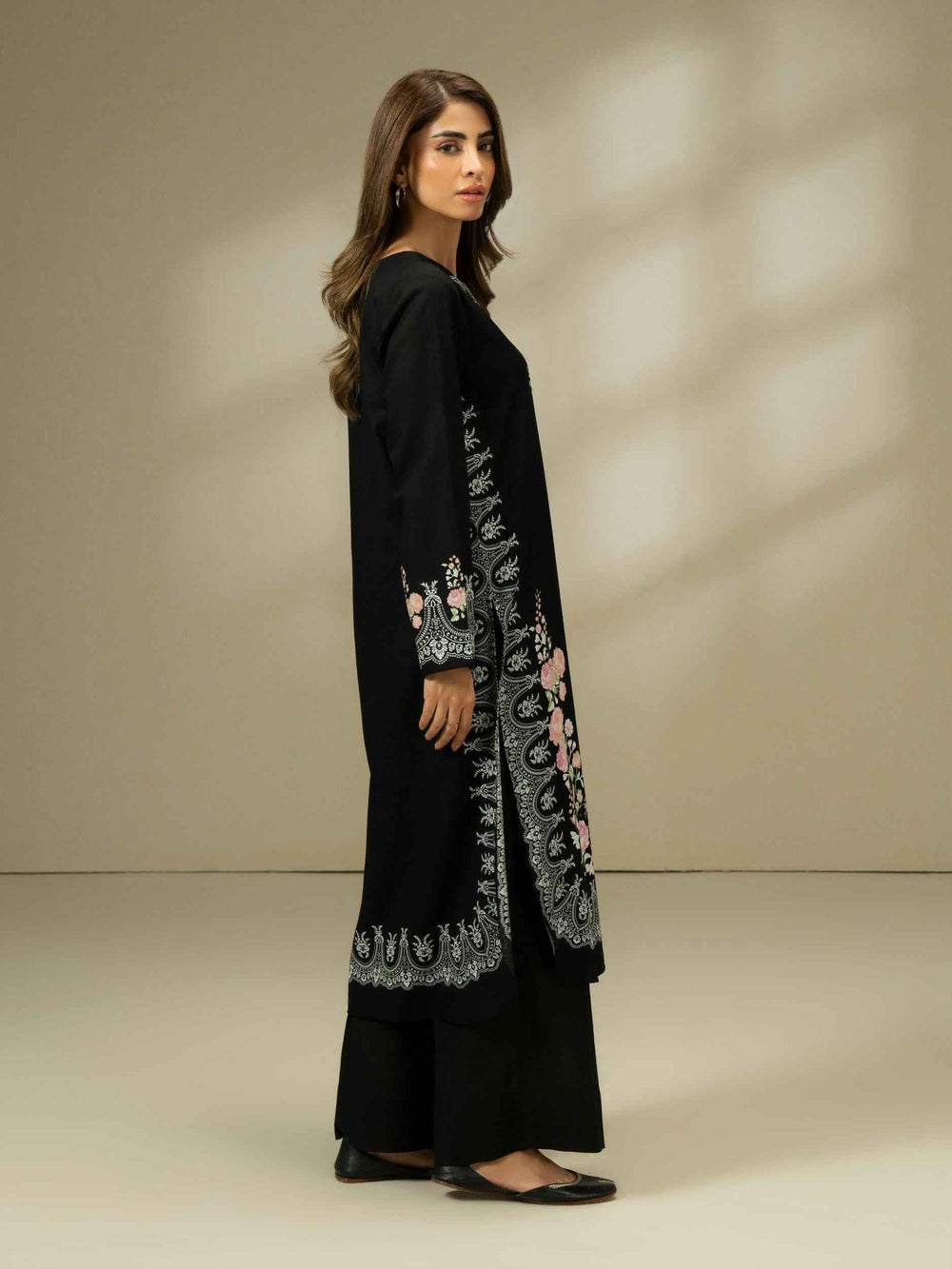 Khaddar Shirt-Printed (Pret)